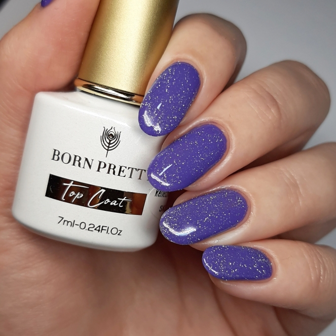 REFLECTIVE GEL TOP COAT: by Born Pretty Store